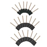 SMOOTH, BRUSH‑STROKE‑FREE FINISH – Dense foam brushes lay down paint, stain, or varnish evenly for a clean, professional look on furniture, cabinetry, trim, models, and more—ideal sponge paint brushes for painting when a smooth finish matters. VERSAT...