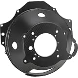 Speedway Motors SBC/BBC Bellhousing for Muncie/Saginaw/T5, CNC-Finished, Durable Black Zinc Finish, Includes Inspection & Starter Hole Covers, Fits 153-Tooth Flywheel