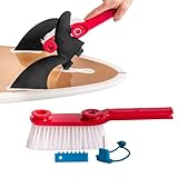 LISS The Clean Fin, Surfboard Fin Removal and Installation Tool, Sand Brush Remover for Beach,...
