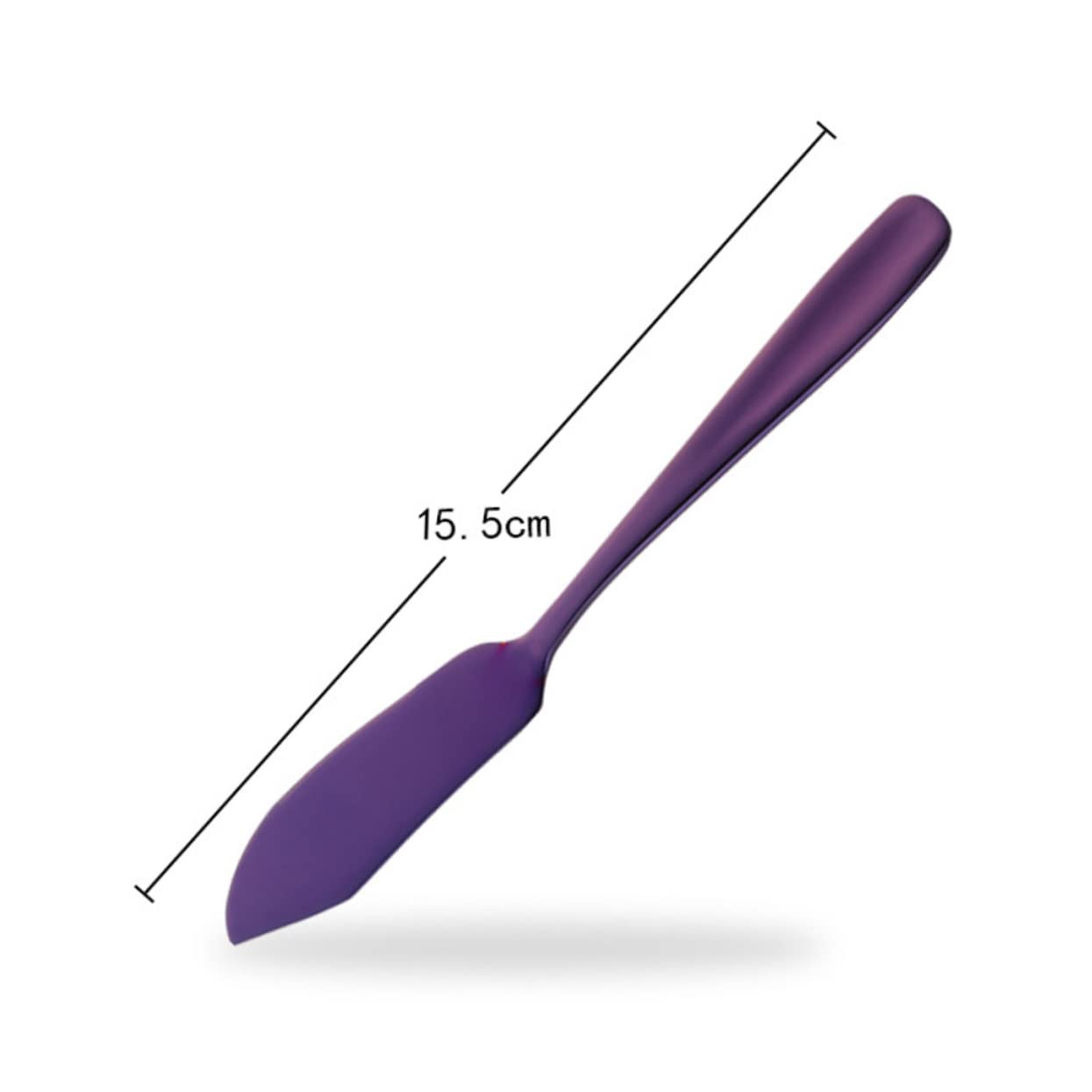 Ciieeo Stainless Steel Butter Slicer Cheese Blade Multi Purpose Cutter for Spreading Jam Cream Material Purple for Kitchen Use present Giving