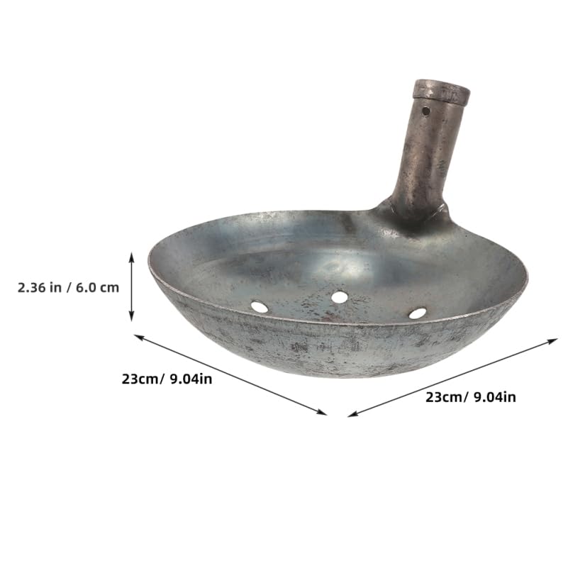 VANZACK Eisen Mistschaufel 23X23X6Cm - Robuste Schaufel FüR Das Entfernen Von Schmutz Und Schlamm Im Garten Und Auf Dem Feld