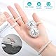 2 Igelball Massage + 10 Akkupressurringe + 2 Akupressur Armbänd, Skills Borderline Set, 32 mm Magnetic Massageball, Metal Spiked Igelbälle & Massageringe zum Stress Relief für Finger Hände