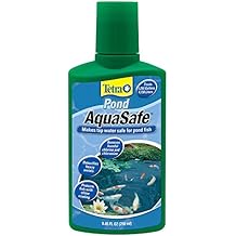 TetraPond AquaSafe 16.9 Ounces, Makes Tap Water Safe For Pond Fish