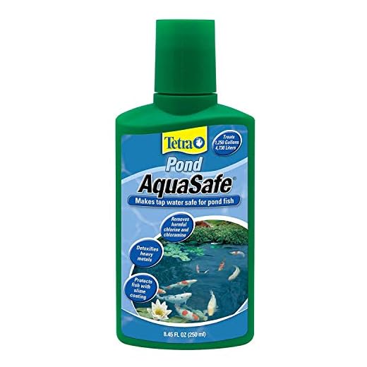TetraPond AquaSafe 16.9 Ounces, Makes Tap Water Safe For Pond Fish