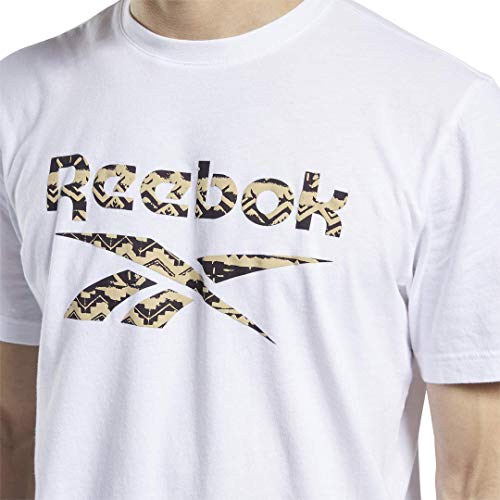 Reebok Premium Vector Tee, White, 2Xs #TOP2