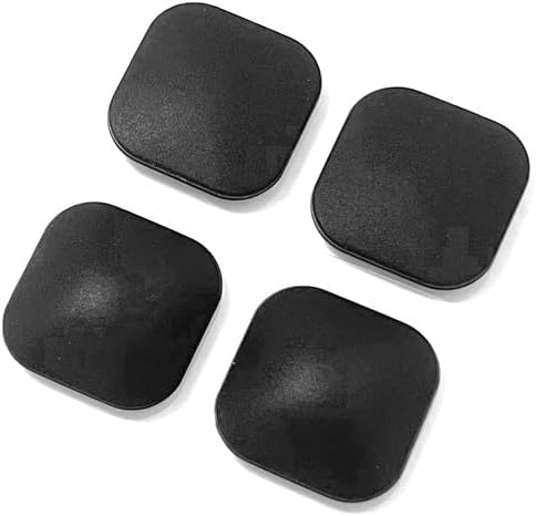 Laptop Rubber Feet 4PCS Anti-Slip Replacement Bottom Case Feet Replacement for Acer Chromebook 315 CB315-4H CB315-3H CB315-3H-C19A (Thick: 1.6 * 1.6 * 0.4cm, Thin: 1.6 * 1.6 * 0.2cm)