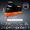 Maizjok Motorbike Cover Waterproof Outdoor, Motorcycle Cover Heavy Duty 210D Rain UV Dust Indoor, All Weather Covering for Street/Sport/Adventure/Cruiser/Touring Motorbike (108.3 x 41.3 x 49.2 in) #4