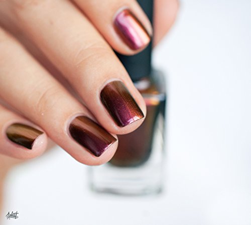 Ilnp Greatness - Red, Orange, Copper, Gold, Chartreuse Ultra Chrome Nail Polish #TOP19