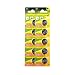 10 pack CR2016 batteria 3v litio 2016 CR2016 al litio a bottone elettronico, batterie a bottone elettroniche, per giochi di calcolatrici, orologi, candele LED
