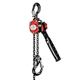 HOCHWERTIGE BREMSE - Der Mini-Hebelzug mit feuchtigkeitsbeständigen Bremsbelägen für die mechanische Bremse, mehreren Bremsflächen und einem Doppelklinken-Bremssystem zur Gewährleistung der Zuverlässigkeit bietet eine hervorragende Hebe- und Senkfestigkeit bei minimalem Kraftaufwand