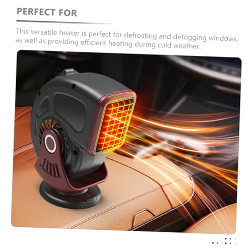 NIYANGLE Aquecedor De Carro Desembaçador De Carro Portátil Aquecedor De Ventilador De Descongelador