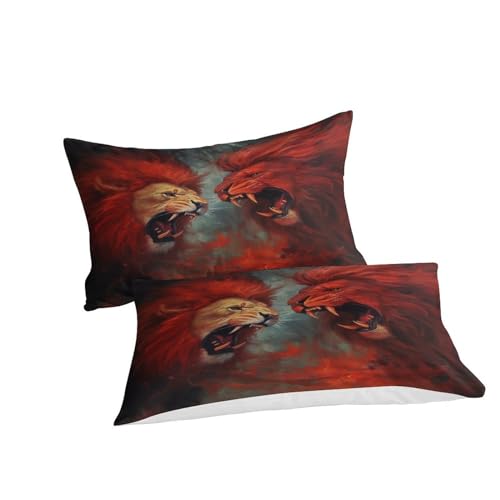 Parure de lit animal 3D avec housse de couette en microfibre et fermeture éclair - 4