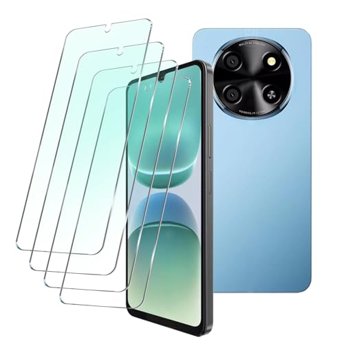 Tuxiwei �y4���Z�b�g�z�K�pOscal Tiger 8 5G �ی�t�B���� �����K���X 0.3MM�ɔ� ��HD��ʍ��������x 9H�d�x �t���X�N���[���ی�g�ѓd�b�̉�ʃJ�o�[�y�܂�Ȃ� ��̊� �z3D���E���h�G�b�W�ȖʁE�����x�^�b�`�E�����ߗ��E�S�ʕ�