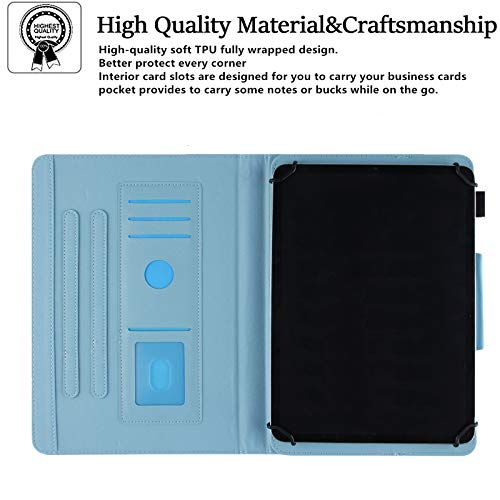 Universal Case For 9.5-10.5 Inch Tablet,Chgdss For Ipad 9.7/10.2/10.5 Inch,Samsung Tab A 10.1/Tab E 9.6 And More 9.5-10.5 Inch Tablets,For All 9.5-10.5 Inch Ipad Android Windows Tablet,Cat And Tiger #TOP4