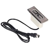 UYCUODLUY Interruttore for Divano Elettrico, Interruttore reclinabile Universale 29 V Impermeabile con Porta di Ricarica USB for Divano Elettrico for Motore Spinta CC