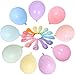 Luftballons Pastell,100 Stücke Latex Farbige Ballons, Bunt Luftballoons für Party Dekorative Ballons,Geburtstag Hochzeit Engagement Baby-Dusche , Graduierung(Zufällige Farbe)