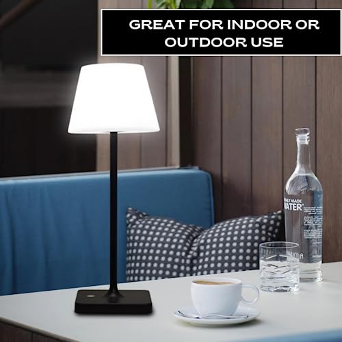 Battery Operated Lamp Cordless Lamp Battery Powered Lamp With Shade - Portable Mini Lamps For Tables, Perfect For Home & Outdoor Use - Usb Chargeable Battery Operated Table Lamp With Dimmable Led #TOP2