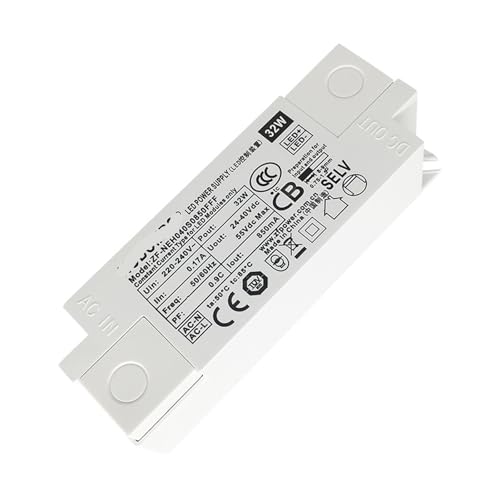 Controlador LED 32W bipolar de 800-900mA para panel de luz sin parpadeo 4