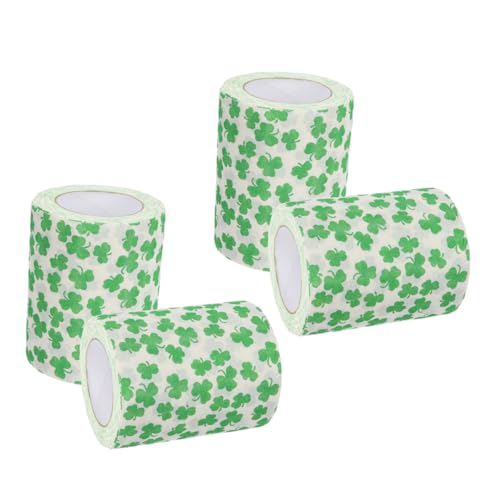 Papel higiénico de San Patricio verde decorativo para fiestas temáticas y baños de hotel