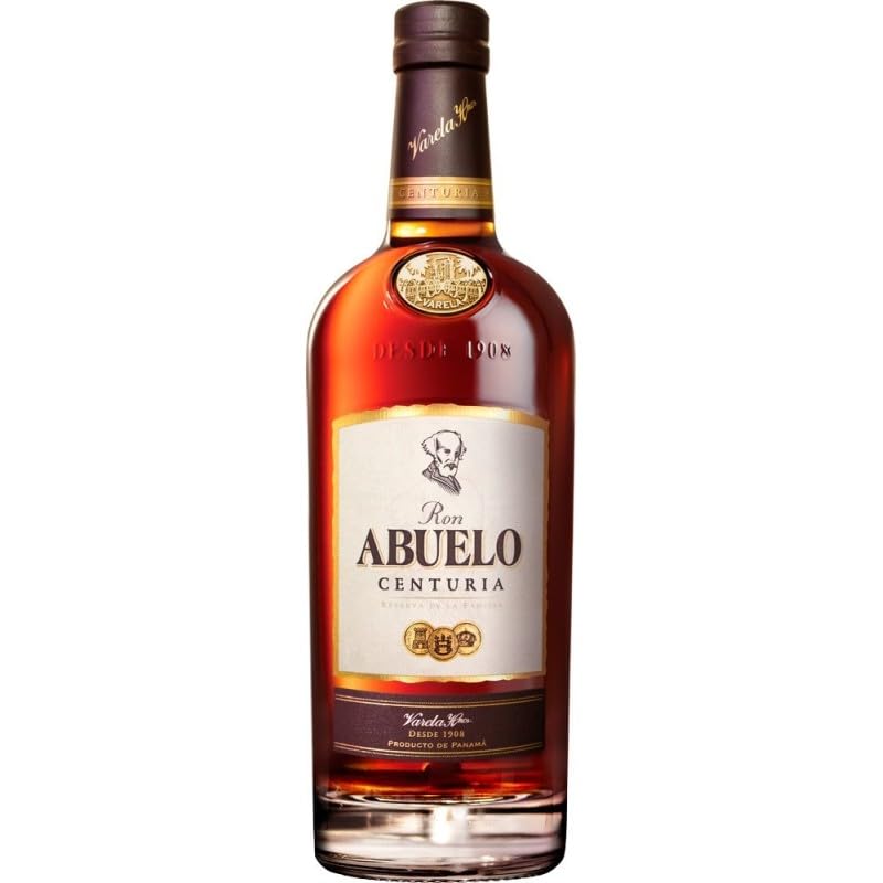 Ron Abuelo Centuria 40% Vol – Ron panameño ultra premium envejecido con esmero, sabor intenso y elegante ideal para los paladares más exigentes