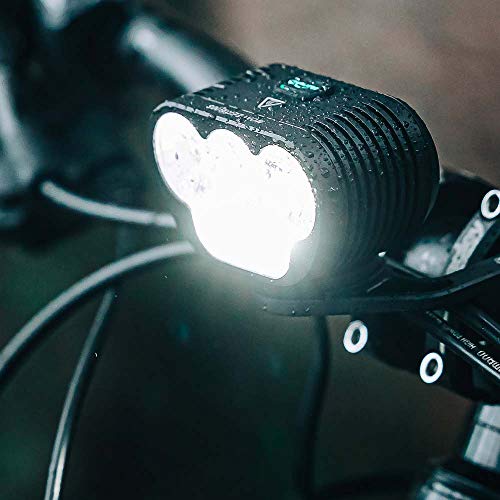 Magicshine Monteer 5000S Storm Mtb Headlight, 5000 Lumens Of Max Verified Output. 3200 Lumen Flood, 2000 Lumen Spot, Ipx5 Waterproof Mountain Bike Light With Usb Rechargeable Battery Pack #TOP6