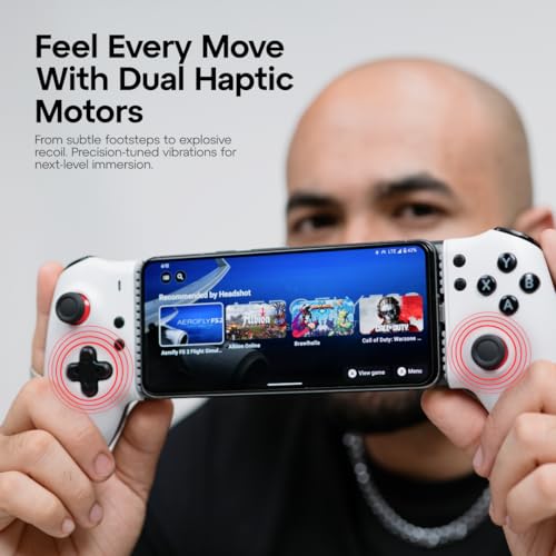 Image of Headshot USB-C Mobile Game Controller for Android & iPhone 15 Series | Hall-Effect Triggers, Drift-Free 3D Joysticks, Zero-Lag Wired Connection, Pass-Through Charging