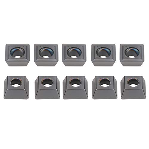 TANIQIACA 10Pcs SPMG090408-TG LF6018 Fresas de Carburo