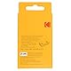 KODAK 2x3 (5x7.6 cm) Zink Fotopapier mit Selbstklebender Rückseite (50 Blatt) – Kompatibel Printomatic Sofortbildkamera