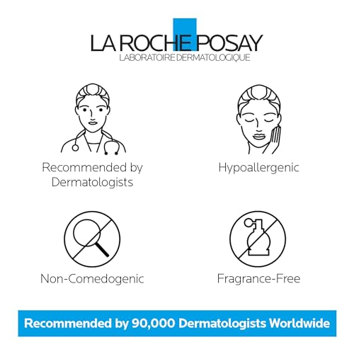La Roche Posay Face Moisturizer, Toleriane Rosaliac OR Kerium DS Concentrate Moisturizer for Oily, Redness-Prone Skin, Suitable for Sensitive Skin, Dermatologist Recommended