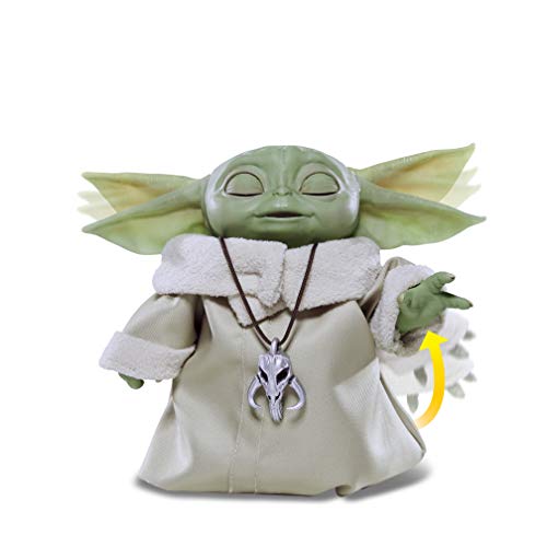 STAR WARS Figura The Child (Baby Yoda) Animatronic Inspirado na Série The Mandalorian - F1119 - Hasb