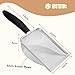 UMUACCAN Cat Litter Scoop,Sturdy Litter Cleaner Corner Shovel,Stainless Steel Mesh Litter Shovel,Easy to Clean Reptile Terrarium Sand Waste,Beach Shovel(Black)