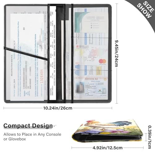 Organizador de Documentos para Auto Multicolor miniatura 3