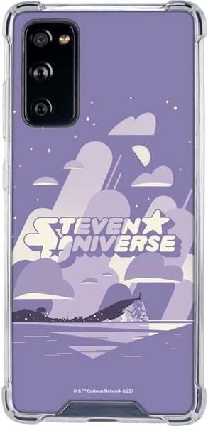 Skinit Clear Phone Case Compatible with Galaxy S20 FE - Officially Licensed Cartoon Network Steven Universe Purple Steven Universe Design