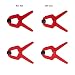 Produktbild 4er Set Universalklemmen - 150 mm - PVC-Zwingen - Klemmzwingen - Federklemme - Leimzwinge - Montageklemmen - Kunststoffklemmen - PVC Zwingen - Einhandzwingen
