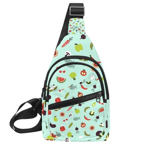Sac à dos à bandoulière homme étanche avec motif paon