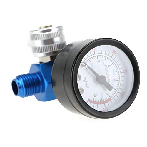 Luchtdrukregelaar, 1/4 "Spuitpistool Luchtdrukregelaar Drukmeter Pneumatisch Gereedschap Accessoire - Image 4