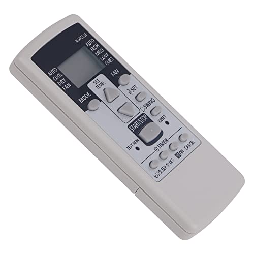 VINABTY AR-RCE3E - Mando a distancia de repuesto para aire acondicionado FUJITSU AR-RCE3E AC A/C, control remoto AR RCE3E AR-RCE3E AR RCE3E AR-RCD1E