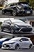 Fits for 2019-2025 Toyota Corolla Hatchback Sporty Black Trim Smoke Tinted Window Visors Rain Guards Deflector/ 2020 2021 2022 2023 2024
