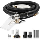Better Extractor Hose Kit for Shop Vac, Universal Shop Vac Extractor Kit with 25FT Waterline, 11FT Vacuum Hose& Adapter, Converts Vacuum to Upholstery Extractor for Auto Detailing & Home Cleaning