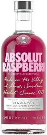 Absolut Vodka Raspberri 1L Edição Limitada com Aroma Natural de Framboesas Maduras