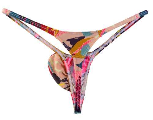 Mens G-String Bulge Pouch Thong Bikini Underwear WSS1182