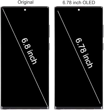 Samsung S22 Ultra Compatible LCD Display Touch Full Slat Oled Black SM-S908