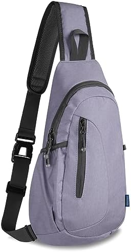 TITECOUGO Small Sling Bag, Lightweight Crossbody Backpack for Men Women Kids, Shoulder Bag for Sports and Outdoor