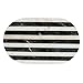 Bloomingville Black & White Striped Marble Cutting Board