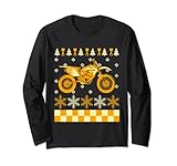 motocicletta motocross brutto natale moto da cross regalo maglia a manica