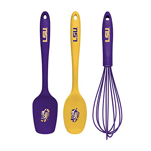 NCAA LSU Tigers 3-Piece Kitchen Utensil Set