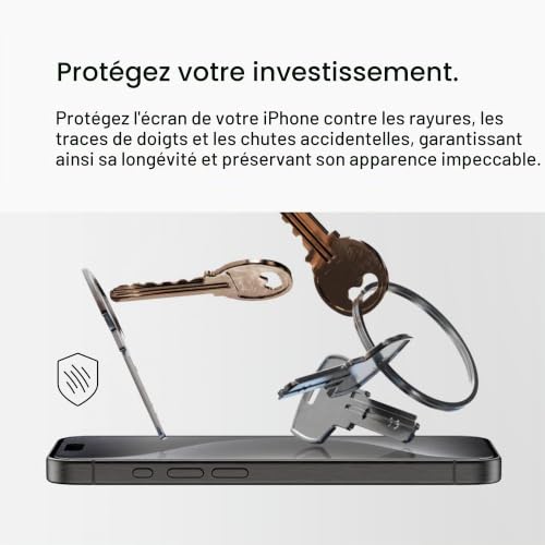 Belkin ScreenForce UltraGlass 2 pour iPhone 15 Pro - vue 4