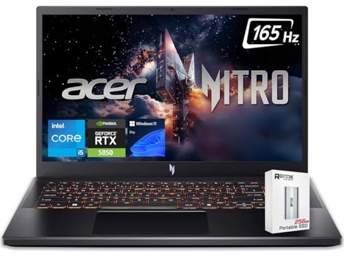 acer Nitro V 15 �Q�[�~���O�m�[�g�p�\�R�� 15.6�C���` FHD 165Hz �f�B�X�v���C ��13���� Intel 8-Core i5-13420H (>Intel i7-1260P)�ANVIDIA GeForce RTX 5050 8GB