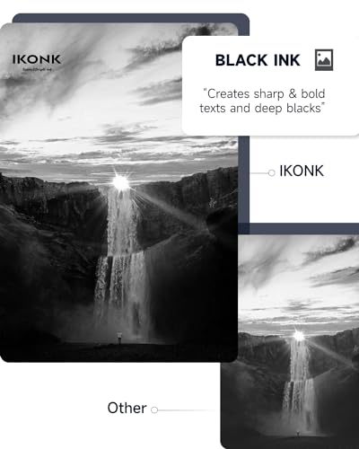 IKONK PG-545XL Black Ink Cartridge High Yeild- 500+ Pages, Replacement for Original Canon 545 Black Ink Cartridge, Printer Ink 545 XL for Pixma TS3300 TR4500 TS3450 MG2550s TS3150 MX495 MX490 TR4550 - Image 5