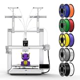 Anycubic Kobra X Impresora 3D Multicolor y PLA Filamento 10KG Carrete Desmontable Negro&Blanco&Textura Gris&Transparente&Rojo&Azul&Verde&Naranja&Amarillo&Morado